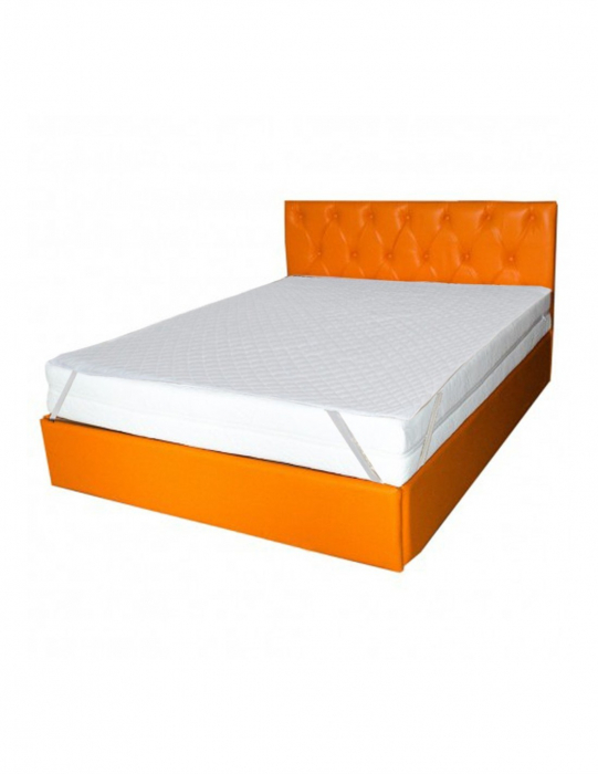 Set Saltea Marte Pocket One 160x200, husa hipoalergenica si 2 perne microfibra [5]