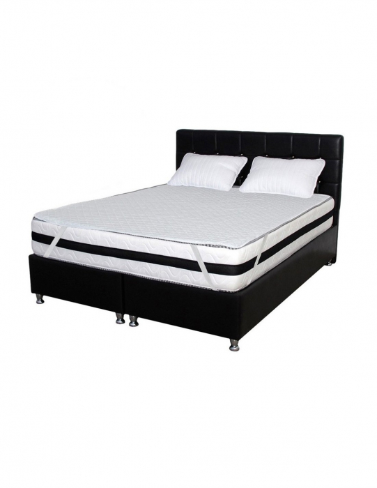 Set saltea Memory Foam Azalee 140x200 cu husa hipoalergenica si 2 perne [3]