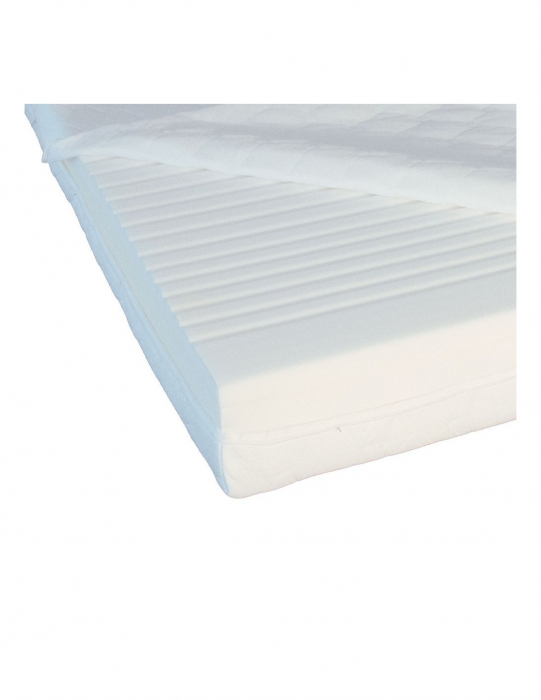 Set saltea Mercur Comfort Flex Plus 140x200 cu doua perne, portocaliu [4]