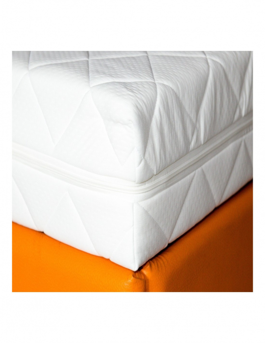 Set pat complet cu saltea Nova Comfort Flex, perne si pilota groasa de iarna [3]