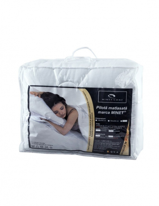 Set Saltea Pegas Comfort Flex 140x200 cu Perne, Husa si Pilota [4]