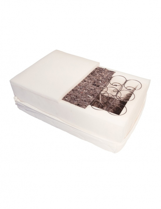 Set pat complet Pluto Spring Comfort cu saltea 140x200, perne si pilota [3]