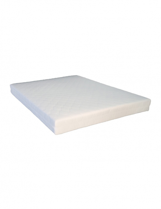 Set Saltea Pluto Spring Comfort 140x200 cu Pilota Vara Microfibra – Vedere Frontala [3]