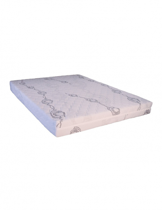 Set pat complet Saturn Memory Plus cu saltea, perne si pilota [2]