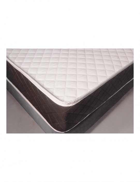 Set complet pat Lux Praga 140x200 cu saltea superortopedica, perne si pilota [4]