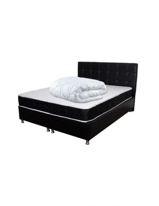 Set Saltea Superortopedica Lux Praga 140x200 plus Pilota microfibra vara 180x200 [6]
