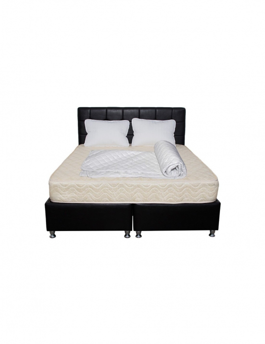 Set Saltea Superortopedica SOFIA 140x200 cu Perne, Husa si Pilota [3]