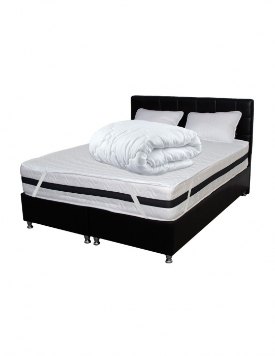 Set Saltea Superortopedica Tulip 140x200x30 cu Paturi, Perne si Pilota</h2> [2]