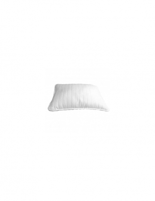 Set saltea Venus Eco Memory 140x200 cu perne din microfibră, vedere frontală pe fundal alb [2]