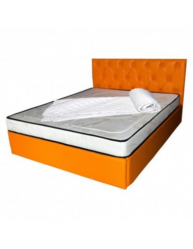 Set saltea Venus Eco Memory 160x200 cu husa hipoalergenica si perne microfibra, vedere frontala [5]