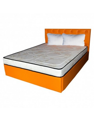 Set saltea Venus Eco Memory 160x200 cu husa hipoalergenica si perne microfibra, vedere frontala [6]