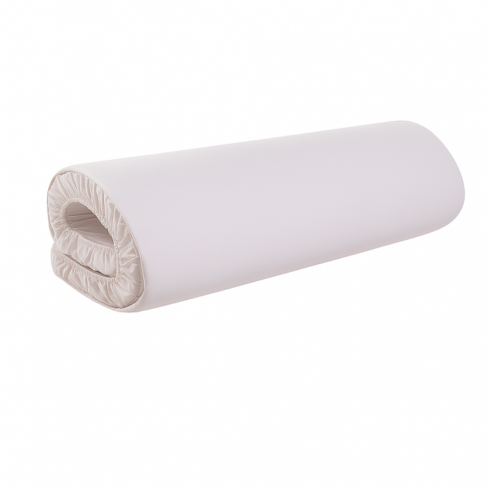 Topper saltea 120x200 din spuma alba cu husa de microfibra [3]