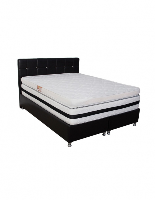 Top saltea 140x190 din spuma poliuretanica de 10cm, cu husa din microfibra [5]