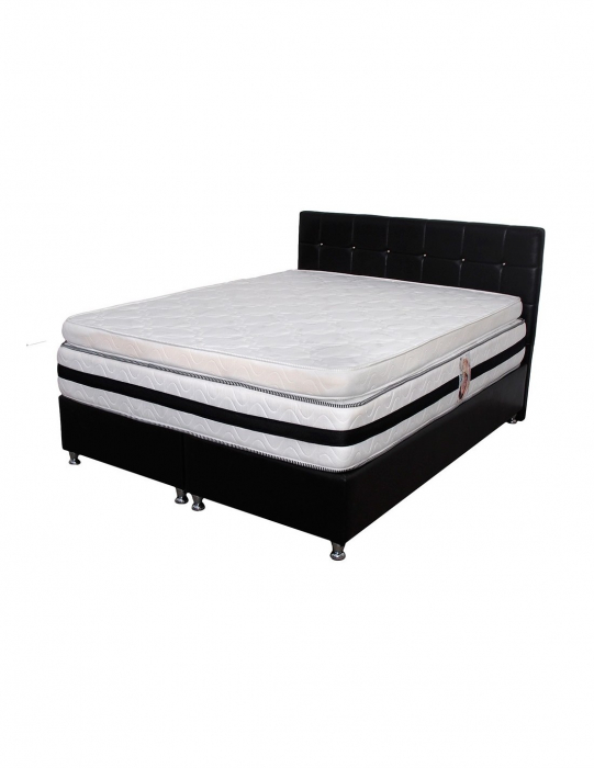 Top saltea 140x190 din spuma poliuretanica de 10cm, cu husa din microfibra [2]
