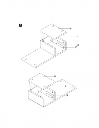 Birou HM B30 Alb [11]
