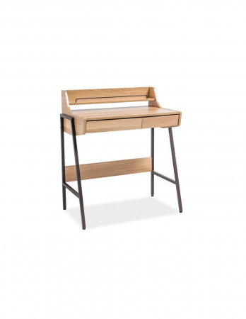 Birou - Birou SL B168 cu 2 sertare și poliță, structură metalică