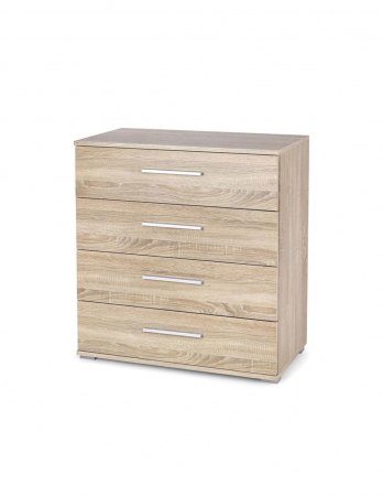 Comoda HM Lima KM3 Stejar Sonoma cu patru sertare [1]