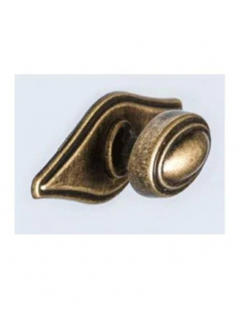 Comoda living din lemn masiv nuc cu 3 sertare si bar [2]