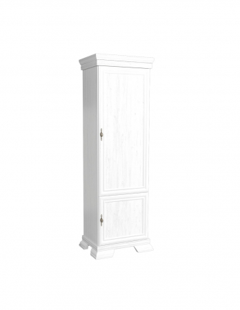 Mobilier living - Dulap VMD1 alb antichizat cu o ușă și două sertare