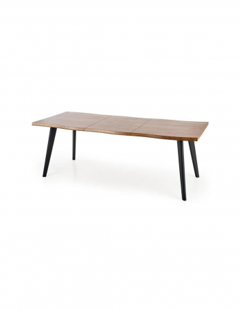 Masa extensibila HM Dickson cu blat din MDF stejar si picioare negre [5]