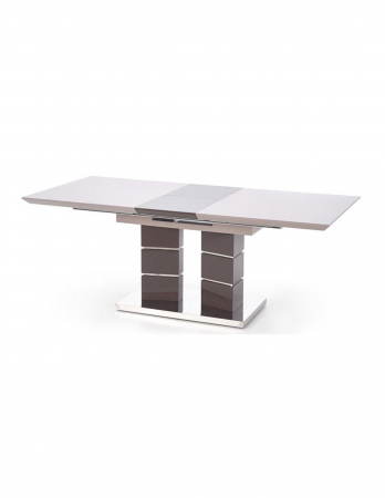 Masa extensibila gri cu baza din inox [4]