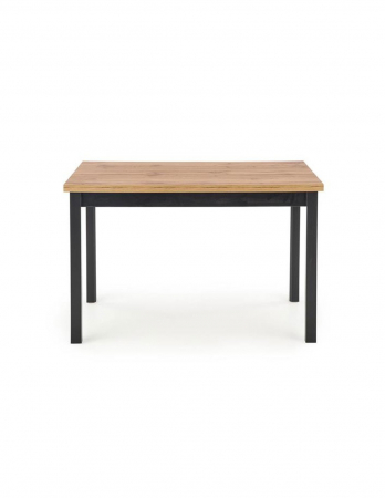 Mese - Masa de living HM Cobalt cu blat din stejar wotan si picioare negre