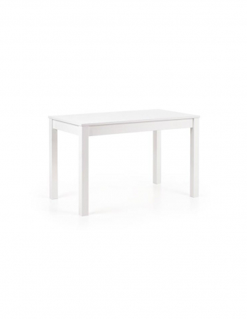 Mese - Masa de living alba Ksawery cu blat din Pal laminat si picioare din MDF