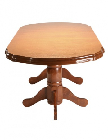 Masa living SB Nork cires extensibila din lemn masiv si MDF cu picioare sculptate [8]