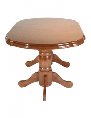 Masa living SB Nork cires extensibila din lemn masiv si MDF cu picioare sculptate [1]