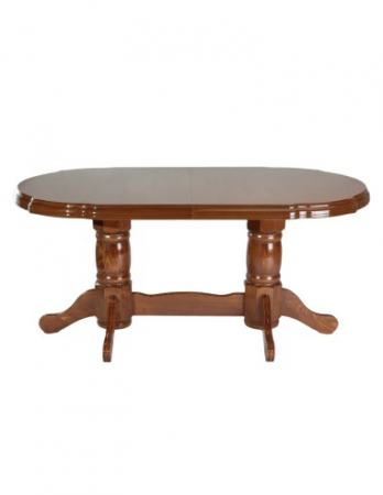 Masa living SB Nork cires extensibila din lemn masiv si MDF cu picioare sculptate [2]