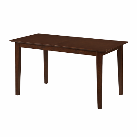 Masa living si bucatarie extensibila Miami, MDF, structura lemn masiv, 6 persoane, 120/150 x 80 x 73.8 cm, nuc [2]