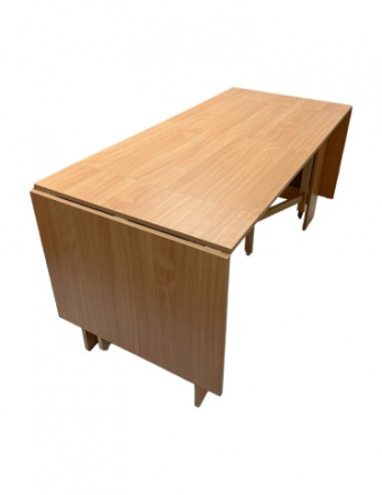 Masa plianta din fag pentru 12 persoane, design modern [2]