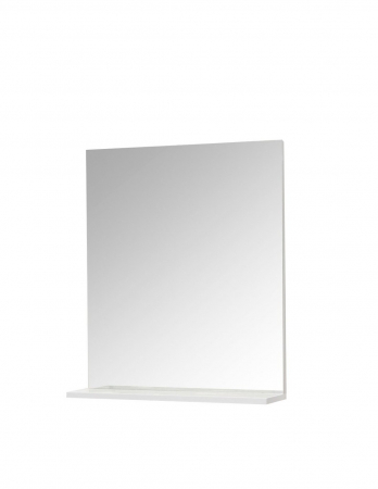 Baie - Oglinda de baie GN0551 alba cu polita inferioara, 60 cm latime