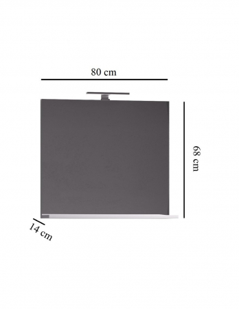 Oglinda baie GN0551 - 80 cm [1]