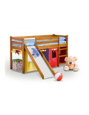 Pat pentru copii cu topogan HM Neo Plus [0]