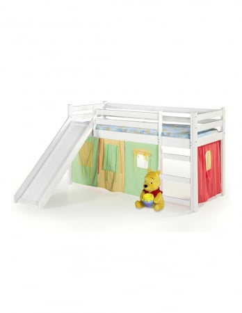 Pat pentru copii cu topogan HM Neo Plus alb [0]