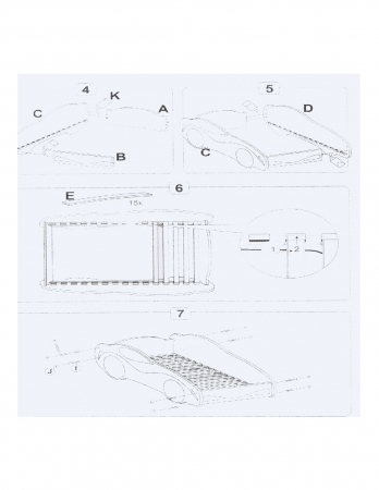 Pat pentru copii masina de curse HM Speed [3]