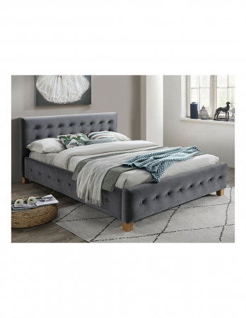 Pat SL Barcelona 160x200 gri velvet [0]