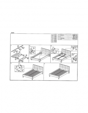 Pat SL Texas gri 160x200 cu tablie capitonata [4]