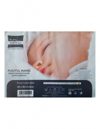 Perne - Puiutul Mamei Perna Antisufocare pentru Bebeluși Somnart