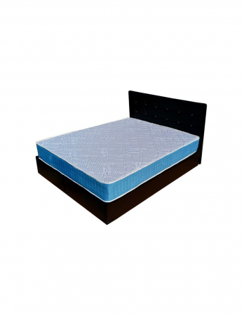 Saltele Latex - Saltea Latex VIENA 90x200x22 pe cadru de pat negru