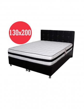 Saltele memory - Saltea Azalee Memory Foam cu arcuri, dimensiune 130x200 cm, cu strat de 4 cm Memory Foam