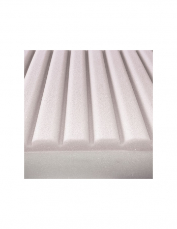 Saltea Mercur Comfort Flex Plus 120x200 alba, cu model discret pe husa [2]