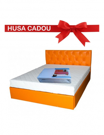 Saltele Spuma SuperComfort - Saltea Mercur Comfort Flex Plus 160x200 cu husa cadou