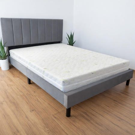 Saltele Memory Pocket - Saltea ortopedica Holiday Perfect Dream 120x200x25 cm, arcuri pocket, 7 zone confort, spuma memory, husa detasabila, fermitate medie