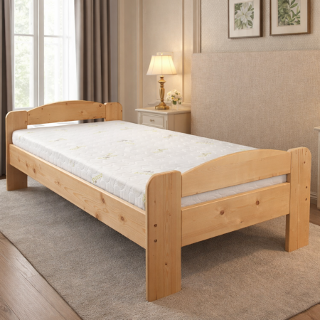 Saltele Memory Pocket - Saltea ortopedica Holiday Perfect Dream 90x200x25 cm, arcuri pocket, 7 zone confort, spuma memory, husa detasabila, fermitate medie