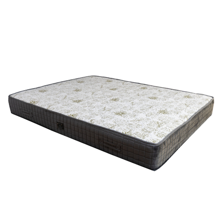Saltea Roza Super Lux Ortopedica 90x200x26 pe cadru de pat negru [1]