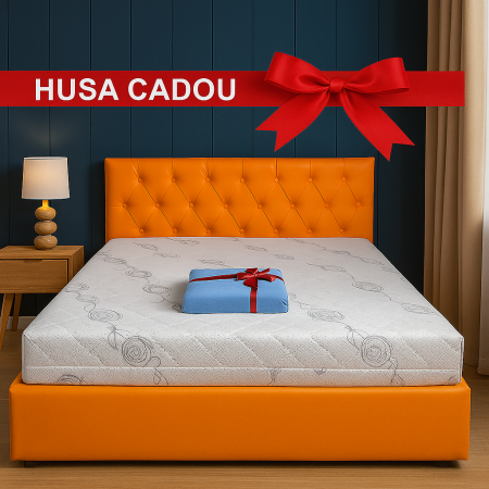 Saltele memory - Saltea Saturn Memory Plus 160x200 cu husa cadou inclusa