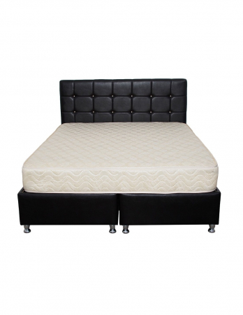 Saltea Super Ortopedica SOFIA 80x190x20 cu somiera neagra [1]