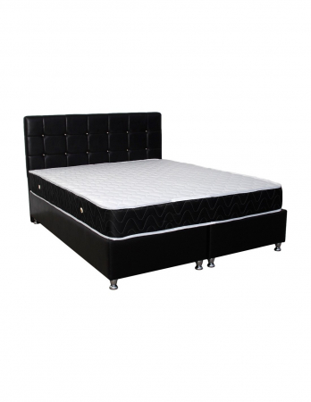 Saltea superortopedica Lux Praga 140x190 cu arcuri Bonell si husa matlasata [2]